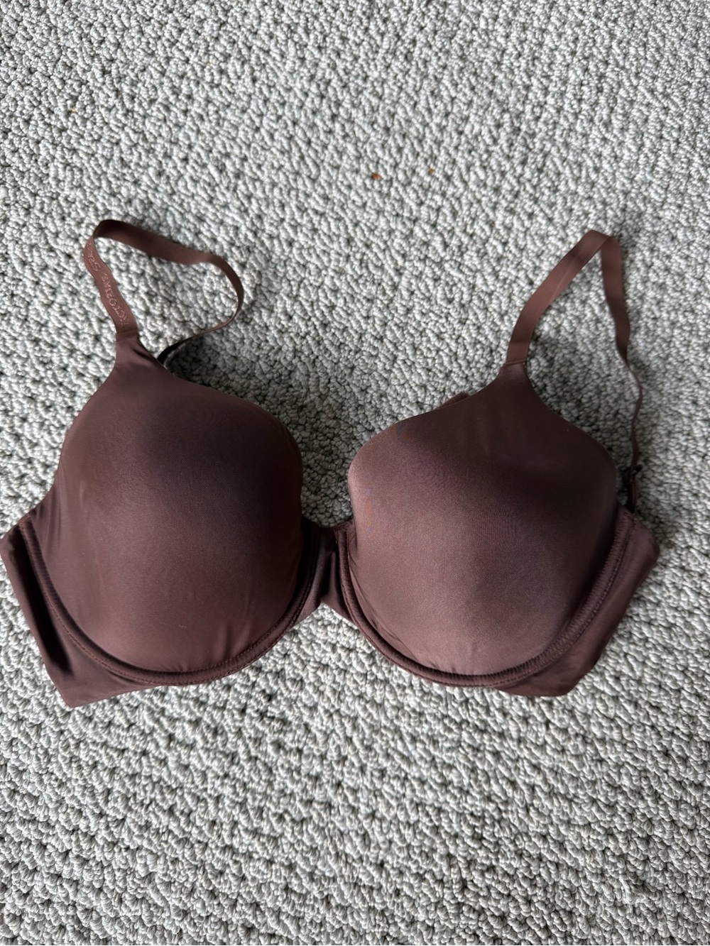 Victoria's Secret Smooth T-Shirt Bra in Chocolate Brown
